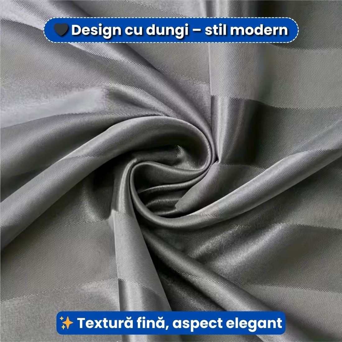Lenjerie de Pat din Damasc – Set Complet 6 Piese, Elegant și Confortabil