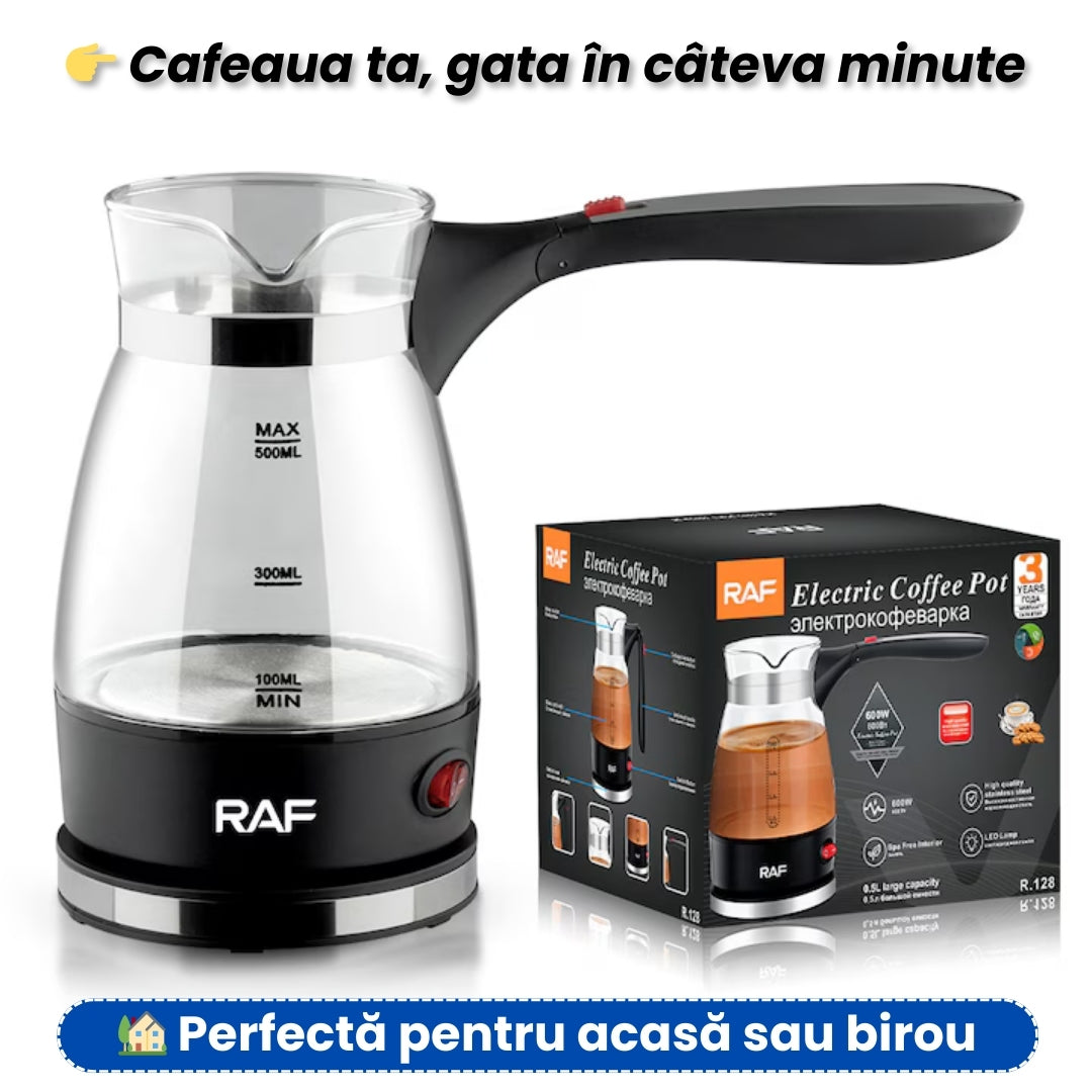 Cafetieră Electrică 600W, 500 ml – Ibric Electric pentru Cafea și Ceai