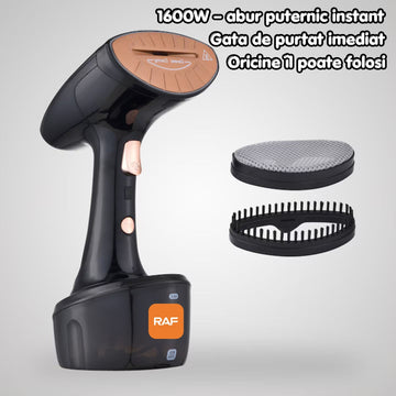 Aparat de Călcat Vertical cu Abur 1600W – Haine Perfecte în Secunde