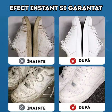 Cremă Magică Multifuncțională de Curățare Pantofi și Suprafețe - Aplicare rapidă fără apă