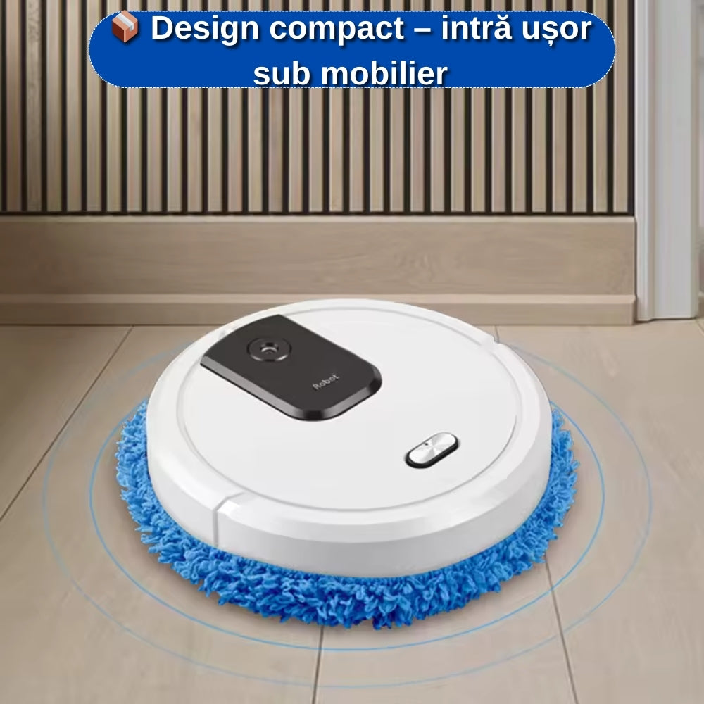 Robot Smart de Curățare Pardoseli – Uscat & Umed, Silențios