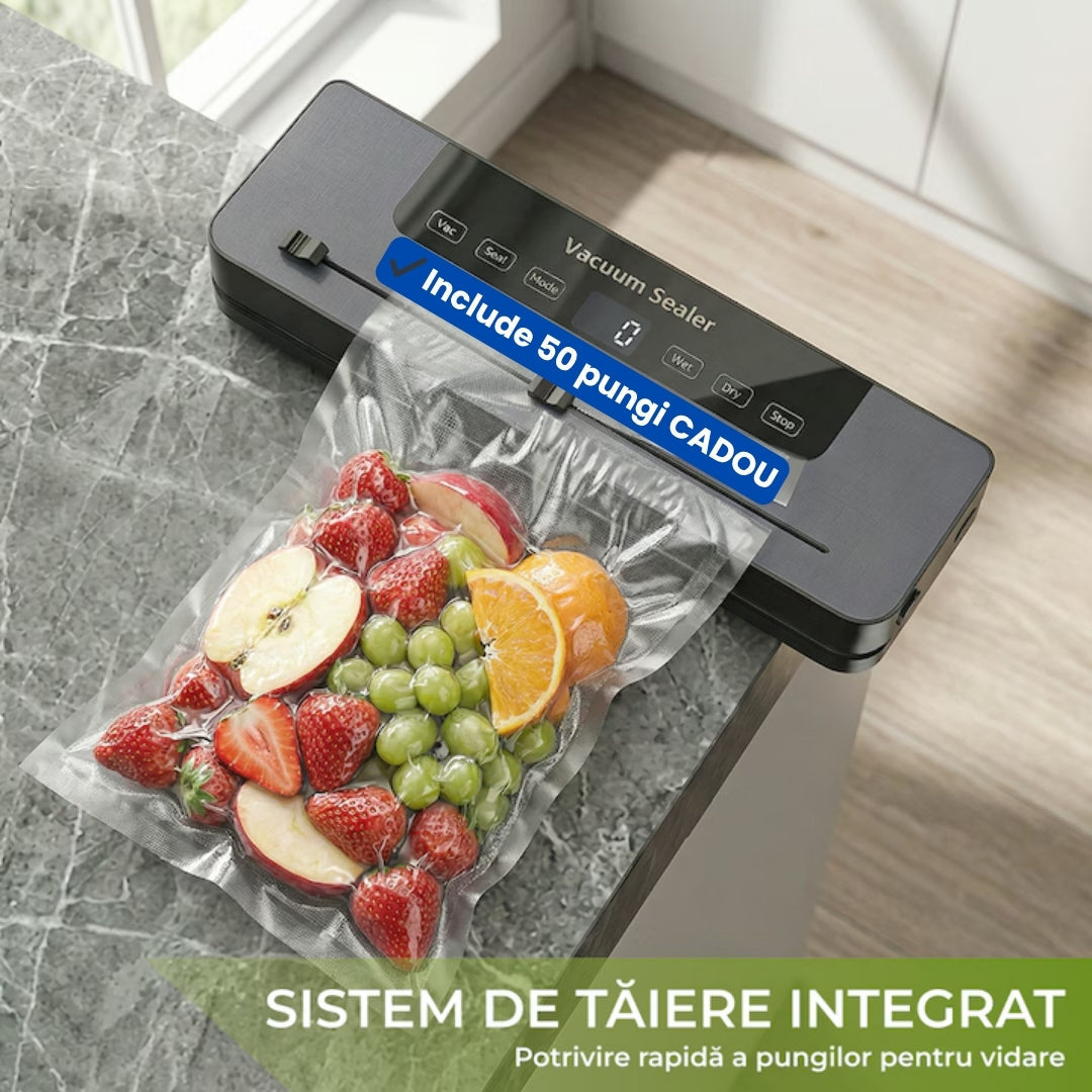 Aparat de Vidat și Sigilat Alimente – Păstrează Prospetimea Mai Mult Timp