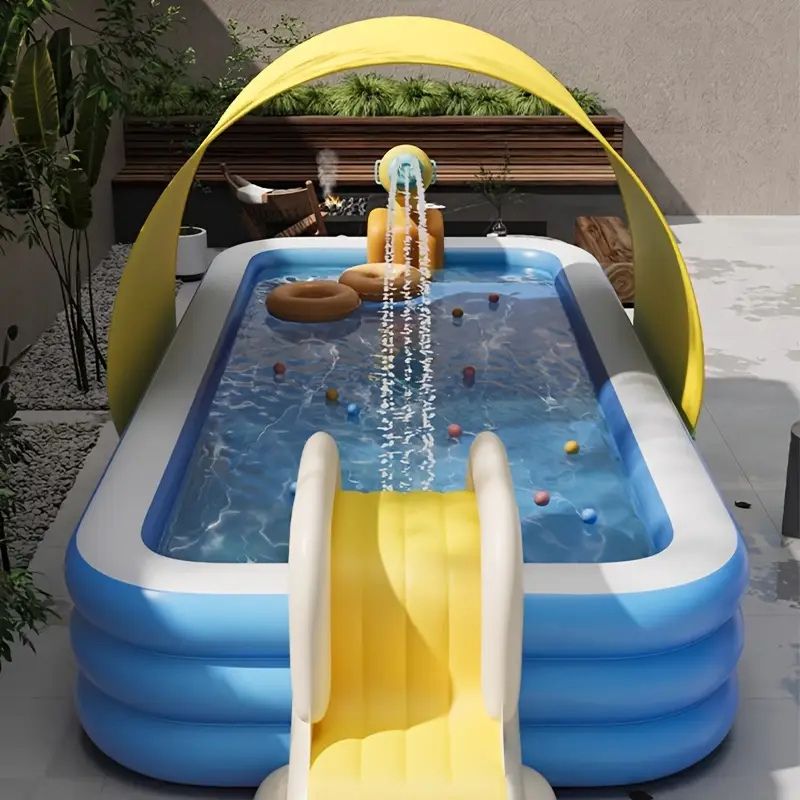 Piscina gonflabila de vara pentru copii si adulti – 2 metri lungime