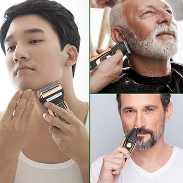 utilizare masina de tuns cadru apropiat